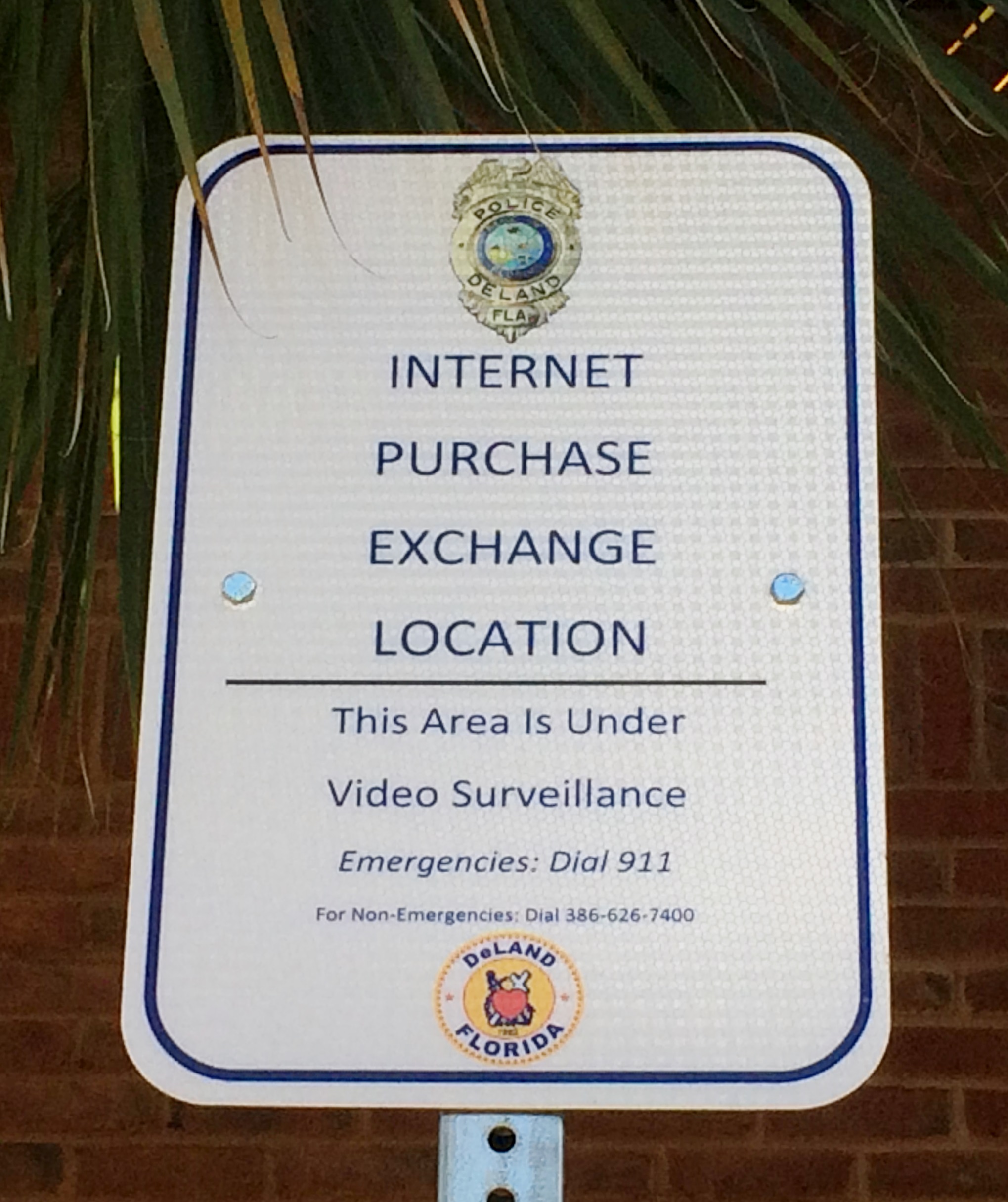 DeLand Police Department Creates Safe Internet Purchase Exchange Location Image